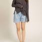 Project Social T - Mae Textured V-neck Long Sleeve Top