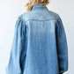 First Love - Kyrisa Balloon Sleeve Denim Top