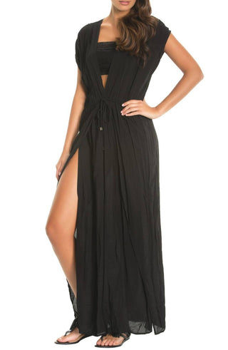 Elan - Maxi Deep V Dress
