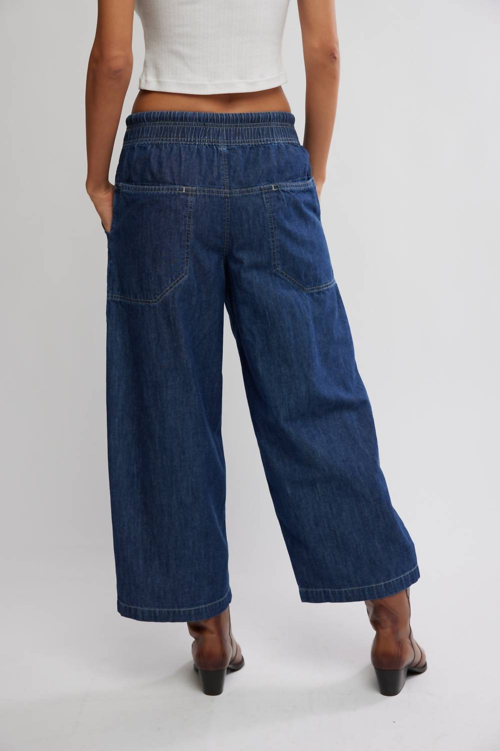 Free People - Easy Peasy Pull-on Jeans