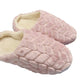 Isotoner - Chevron Fur Hoodback Slippers