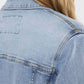 Kancan - Frayed Hem Denim Jacket