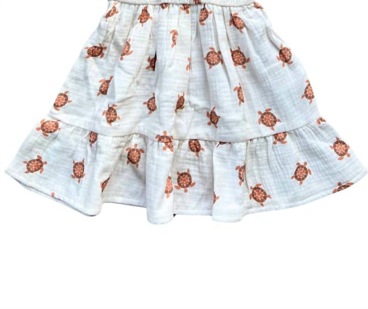 Babysprouts - Kids Turtle Tiered Mini Dress