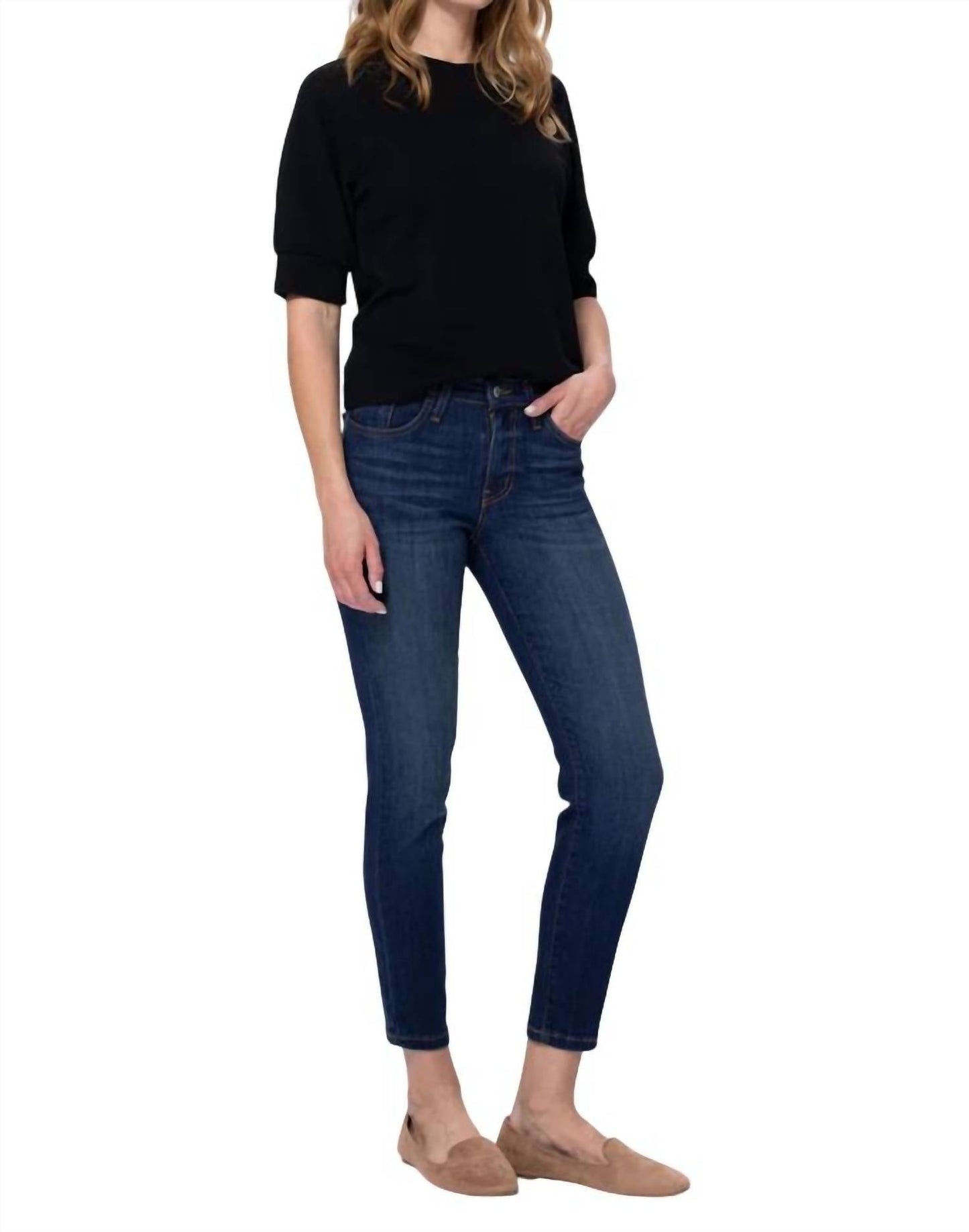 Judy Blue - Aurora Mid Rise Skinny Jeans