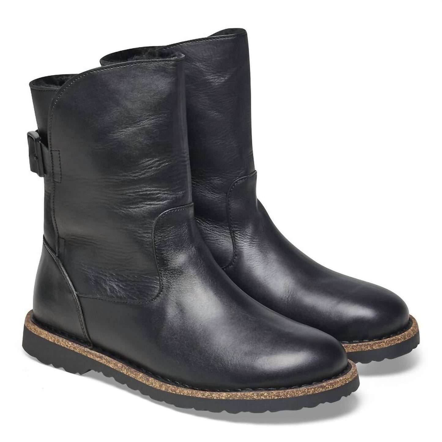 Birkenstock - Uppsala Leather Shearling Boots - Regular/Wide