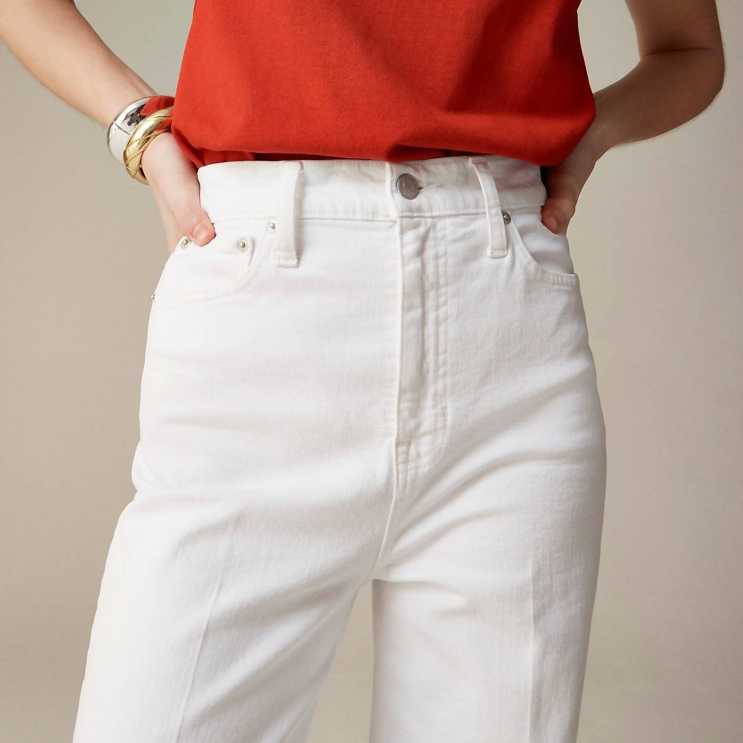 J.Crew - Wide-leg Denim Trouser