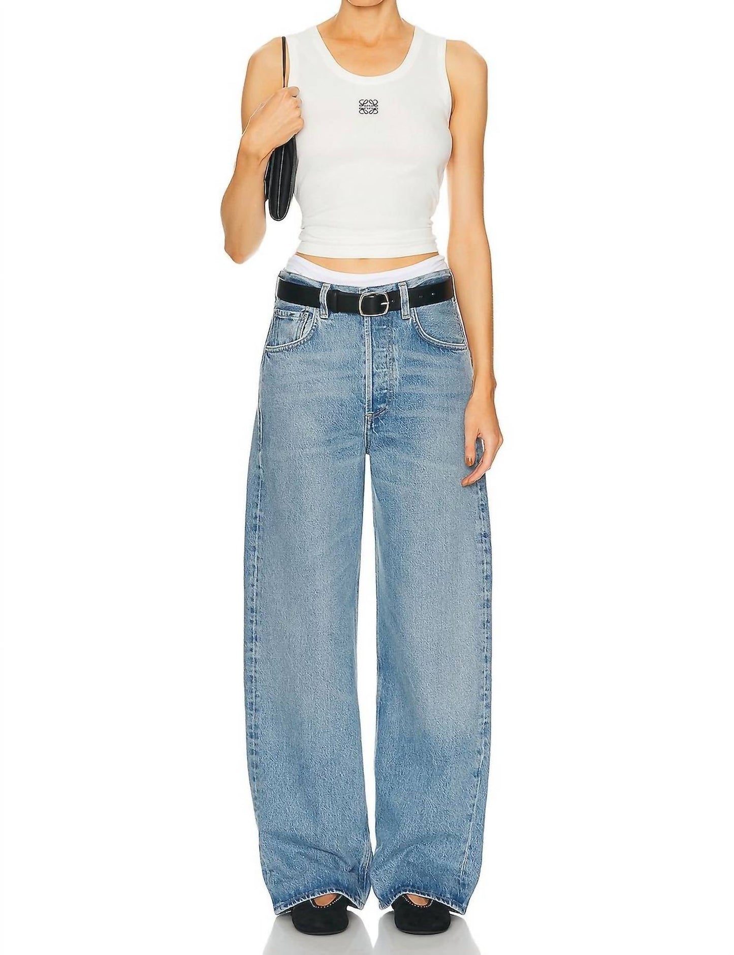 Citizens Of Humanity - Ayla Baggy Cuffed Crop Jean