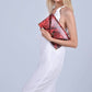 Ana Koutsi - Women's Leather Clutch With Snake Look