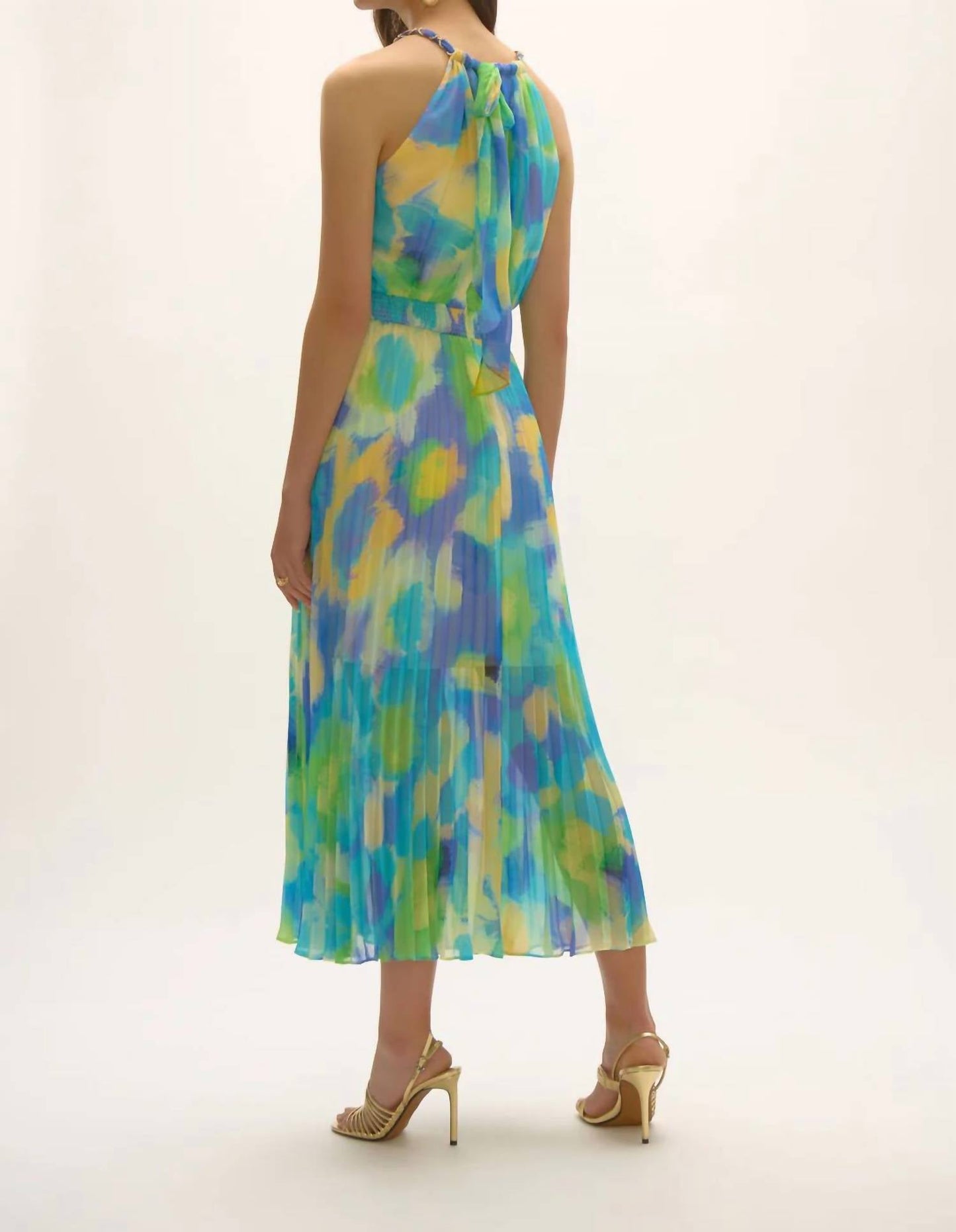 Joseph Ribkoff - Abstract Print Chiffon Dress