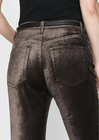 Frame - Le Crop Mini Boot Velvet Pants