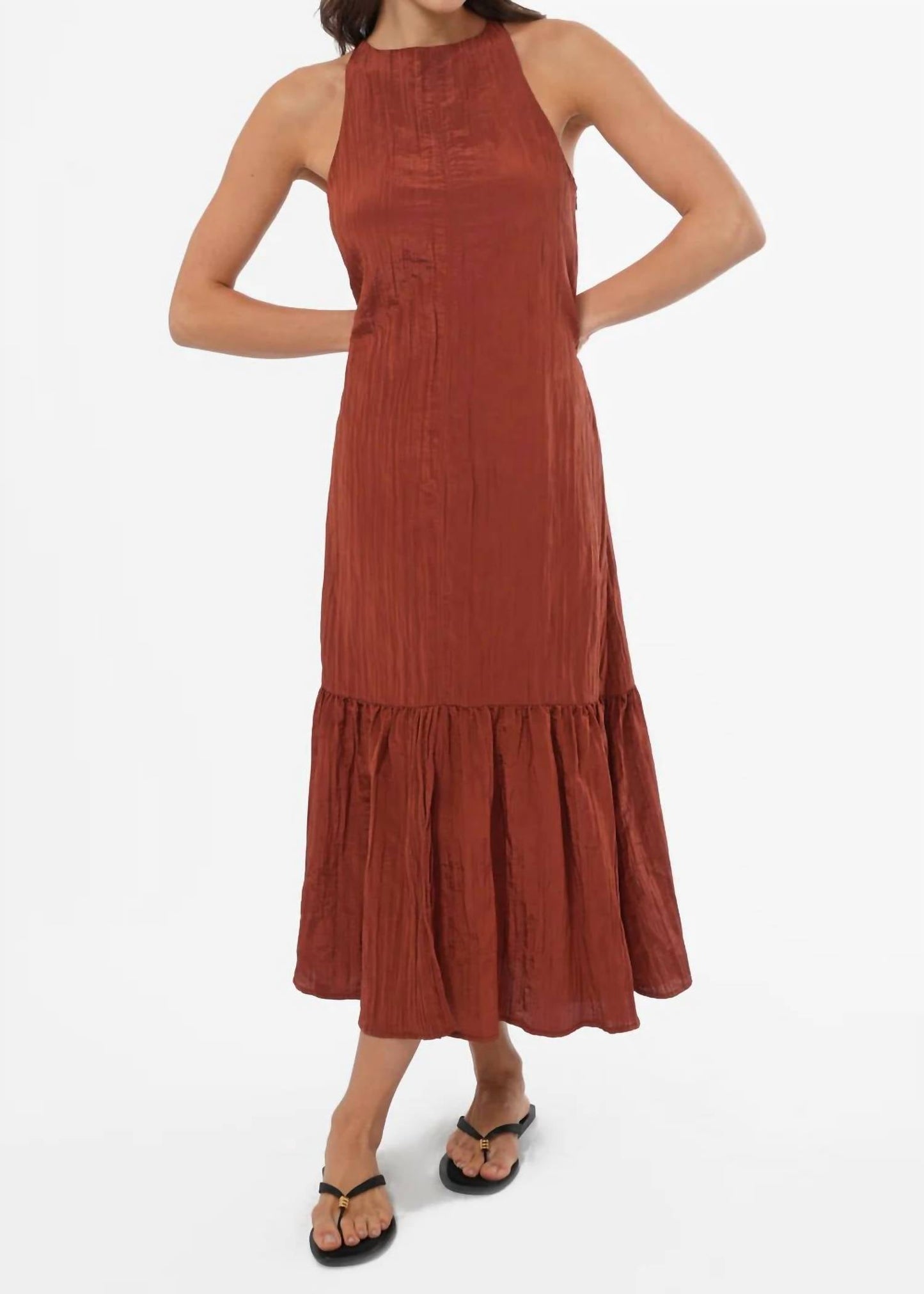 Greylin - Kai Textured Midi Dress