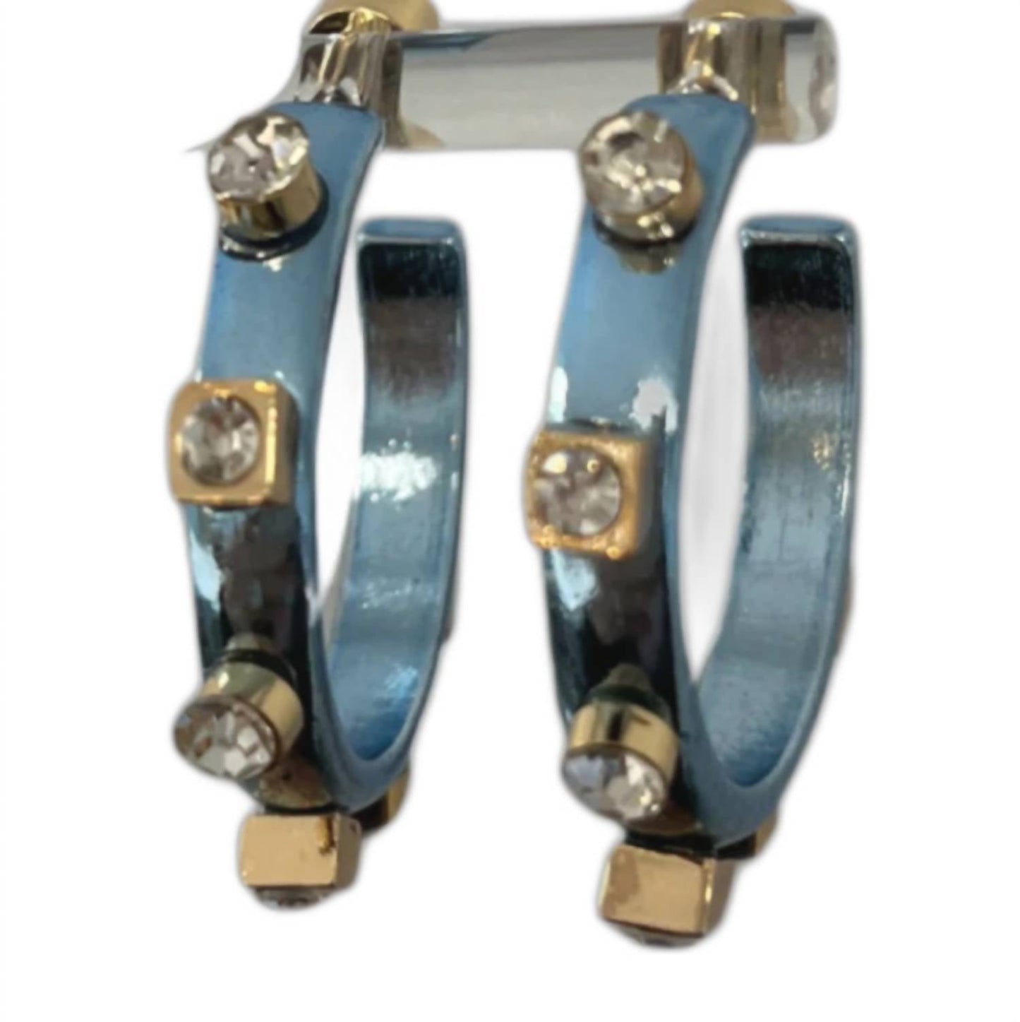 Smith & Co - Women's Metallic Metal Hoop Earring