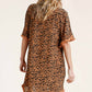 Umgee - Animal Frayed Mini Dress