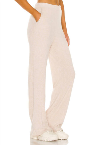Lblc The Label - Erin Wide Leg Ribbed Cozy Pant