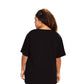 On The Plus Side - Cotton Short Sleeve Tee - Plus