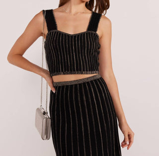 Minkpink - Celia Stripe Top