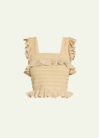 Zimmermann - Illuminate Lace Frill Cami Top