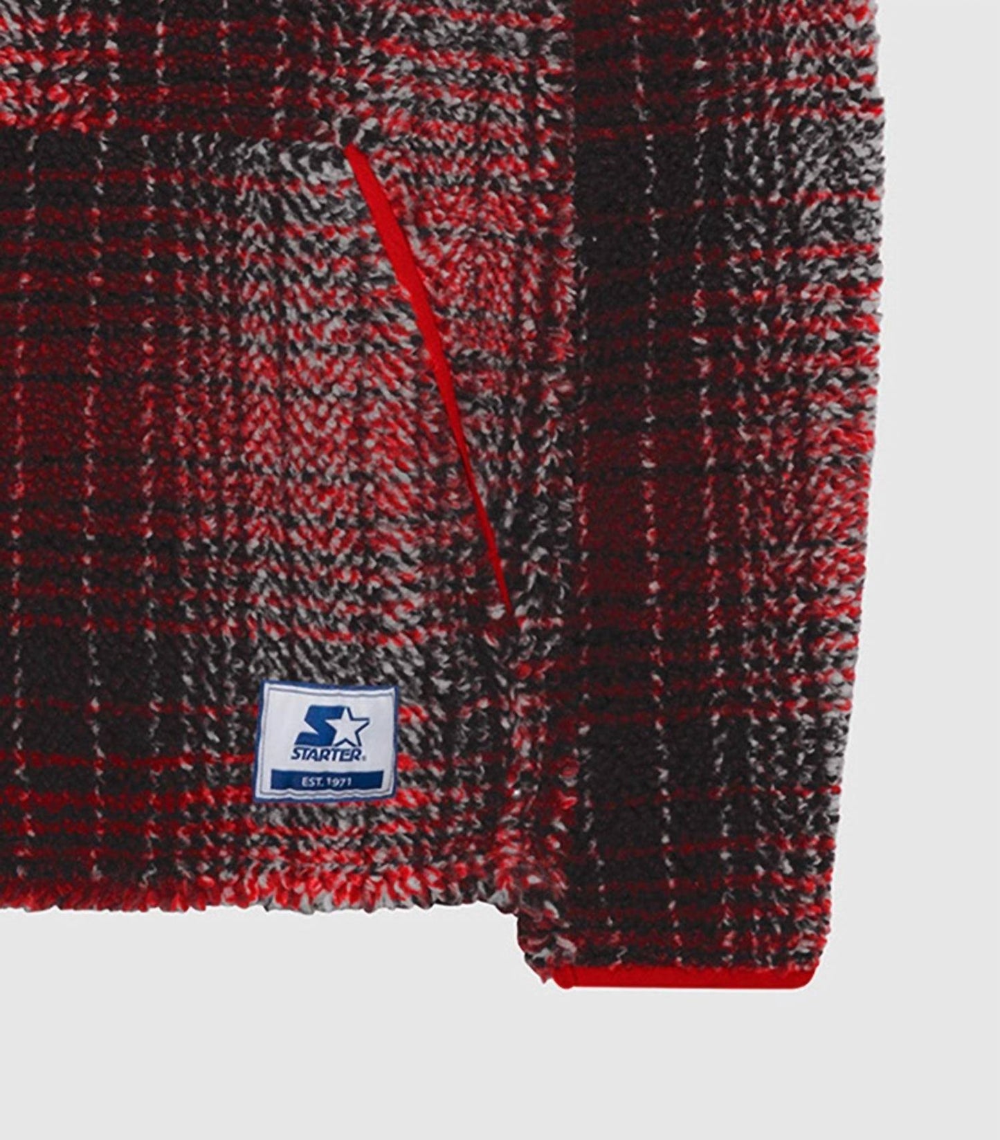 Starter - Men's Kansas City Chiefs Gus Sherpa Hooded Jacket