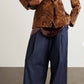 Dries Van Noten - Pila Pleated High Rise Wide Leg Jeans
