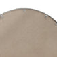 Arched Silver Wall Mirror with Tempered Glass Metal Frame