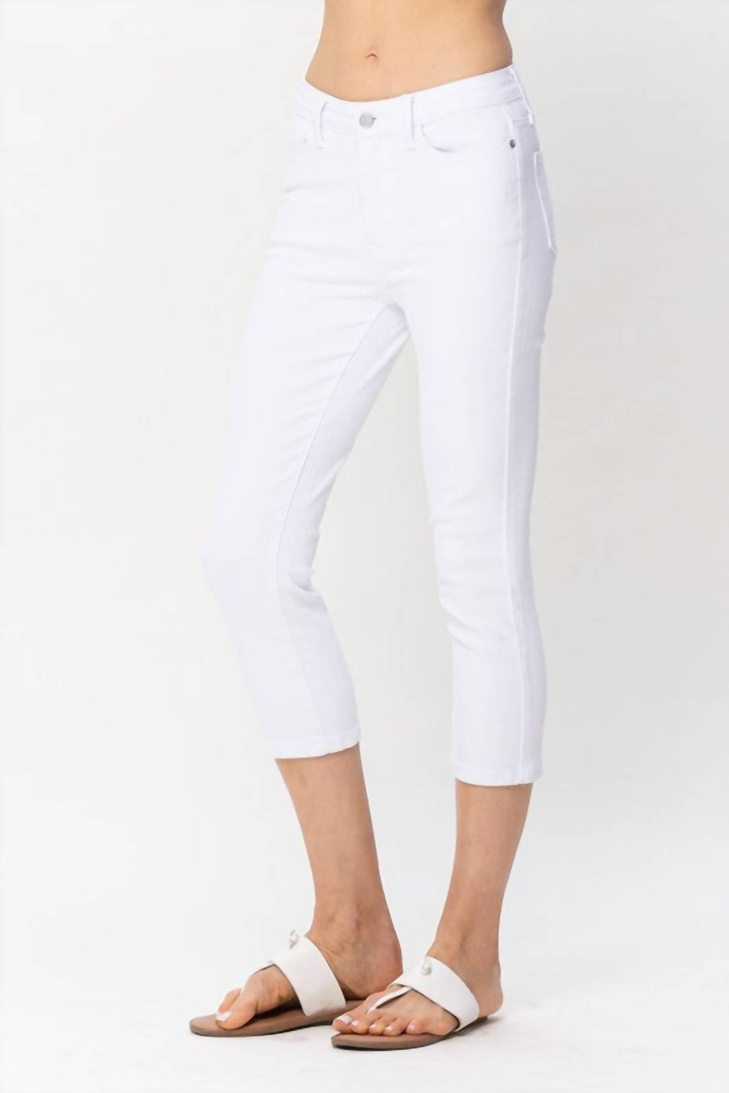 Judy Blue - Mid-rise Crop Jeans