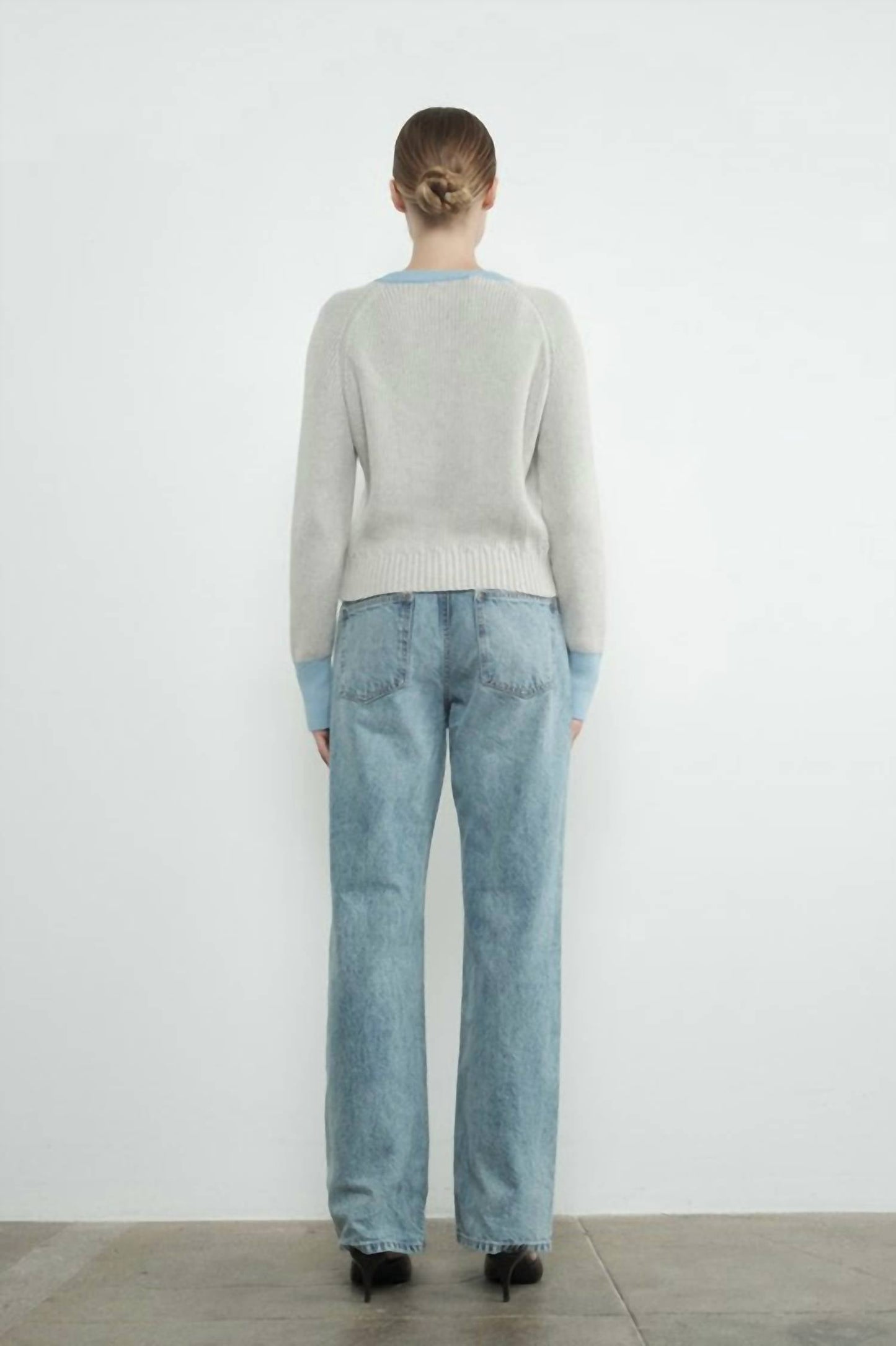 Aaron & Amber - Colorblock Cardigan