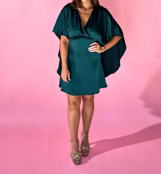 Adelyn Rae - Sleepy Cape Mini Dress