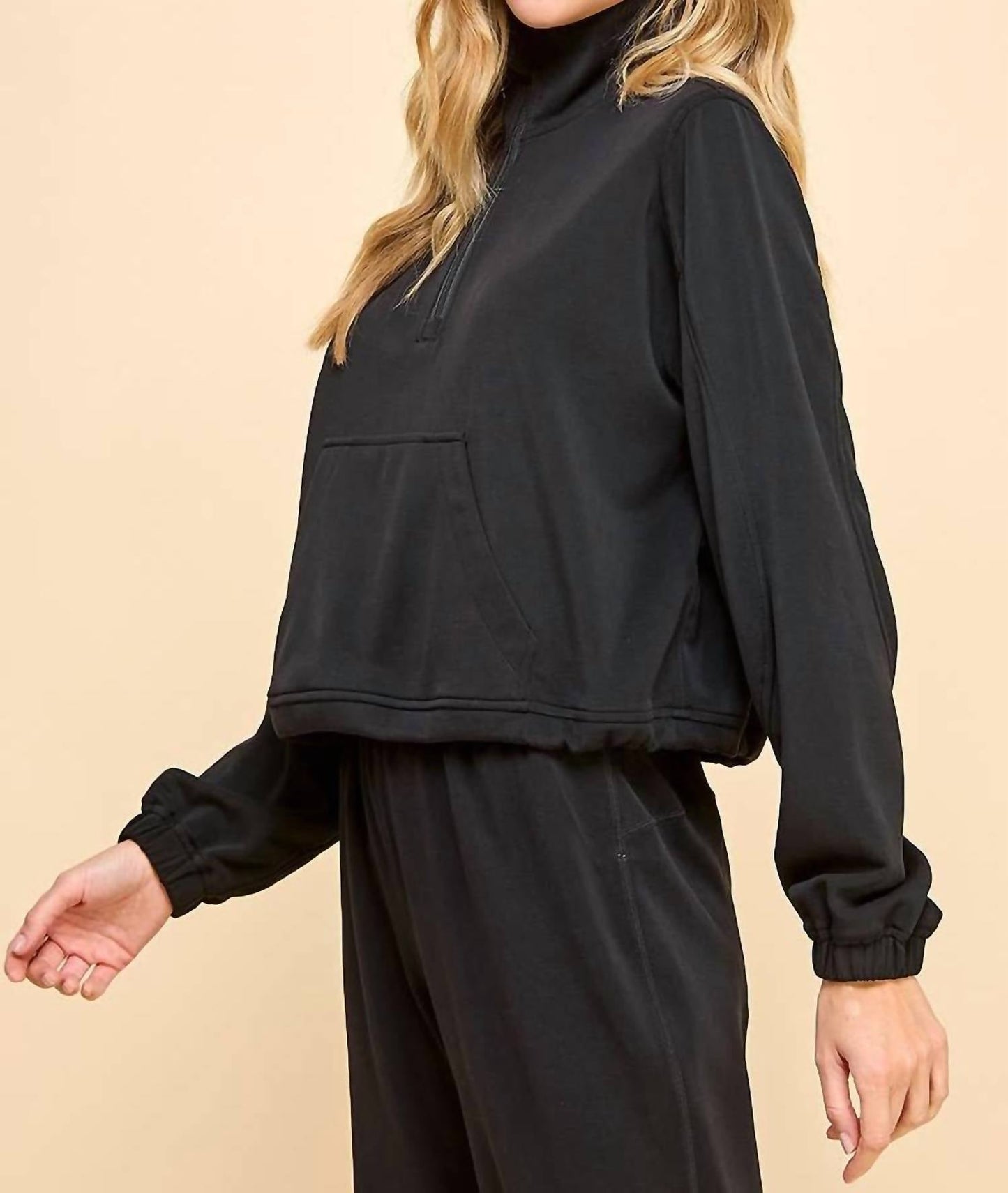 Tcec - Mock Neck Sweatshirt