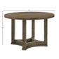 Parfield 5 Pieces Round Dining Room Set - Light Brown / Oak