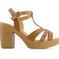 Andrea - Women's Heeled Platform Sandal