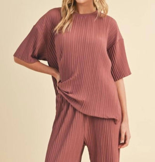 Wishlist - Pleated Short Sleeve Top