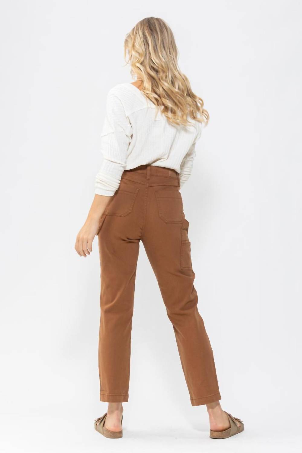 Judy Blue - High Waist Carpenter Utility Slim Fit Jeans