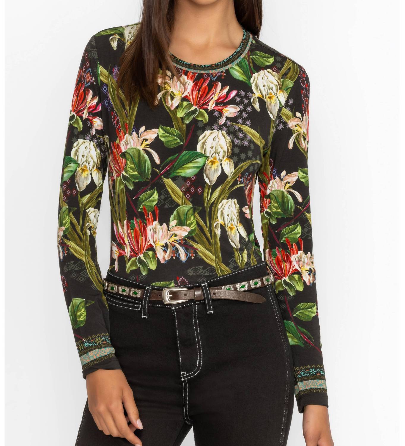 Johnny Was - The Janie Favorite Long Sleeve Crew