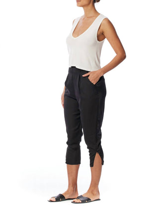 Lblc The Label - Brie Vegan Silk Pleated Pant
