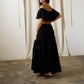 Blanco By Nature - Flowy Long Drawstring Skirt