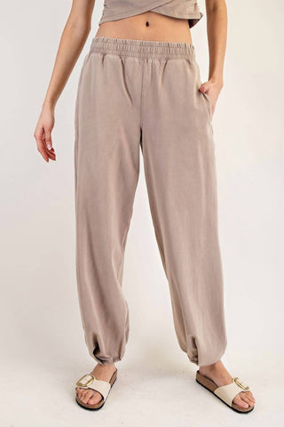 Ee:Some - Solid Pocket Jogger Sweatpants