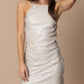En Creme - Sleeveless Sequin Mini Dress