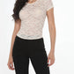 Brooklyn Isles - Lace Short Sleeve Tee