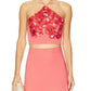 Alexis - Relle Halter Sequin Top