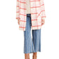 Eva Franco - Strawberry Plaid Coat