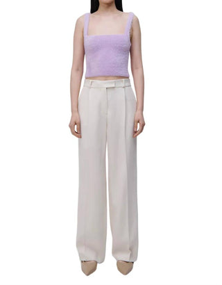 Jonathan Simkhai - NOVIA PLEATED STRAIGHT LEG PANT