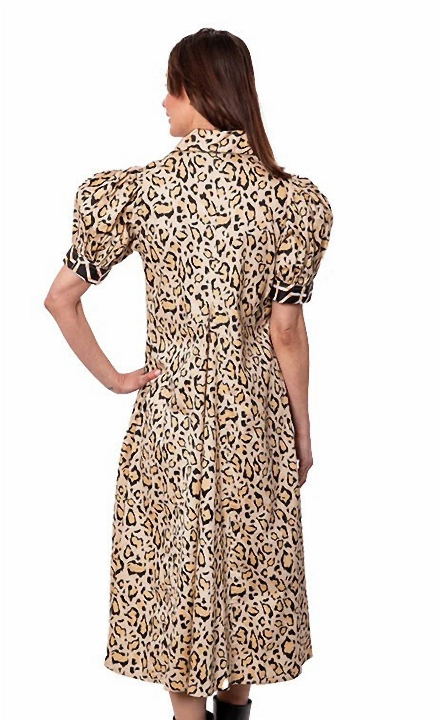 Dizzy-Lizzie - Montauk Animal Print Dress