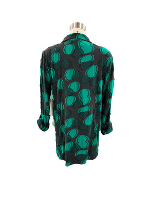 Multiples - Jacquard Knit Blouse