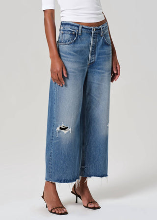 Citizens Of Humanity - Ayla Raw Hem Crop Jeans