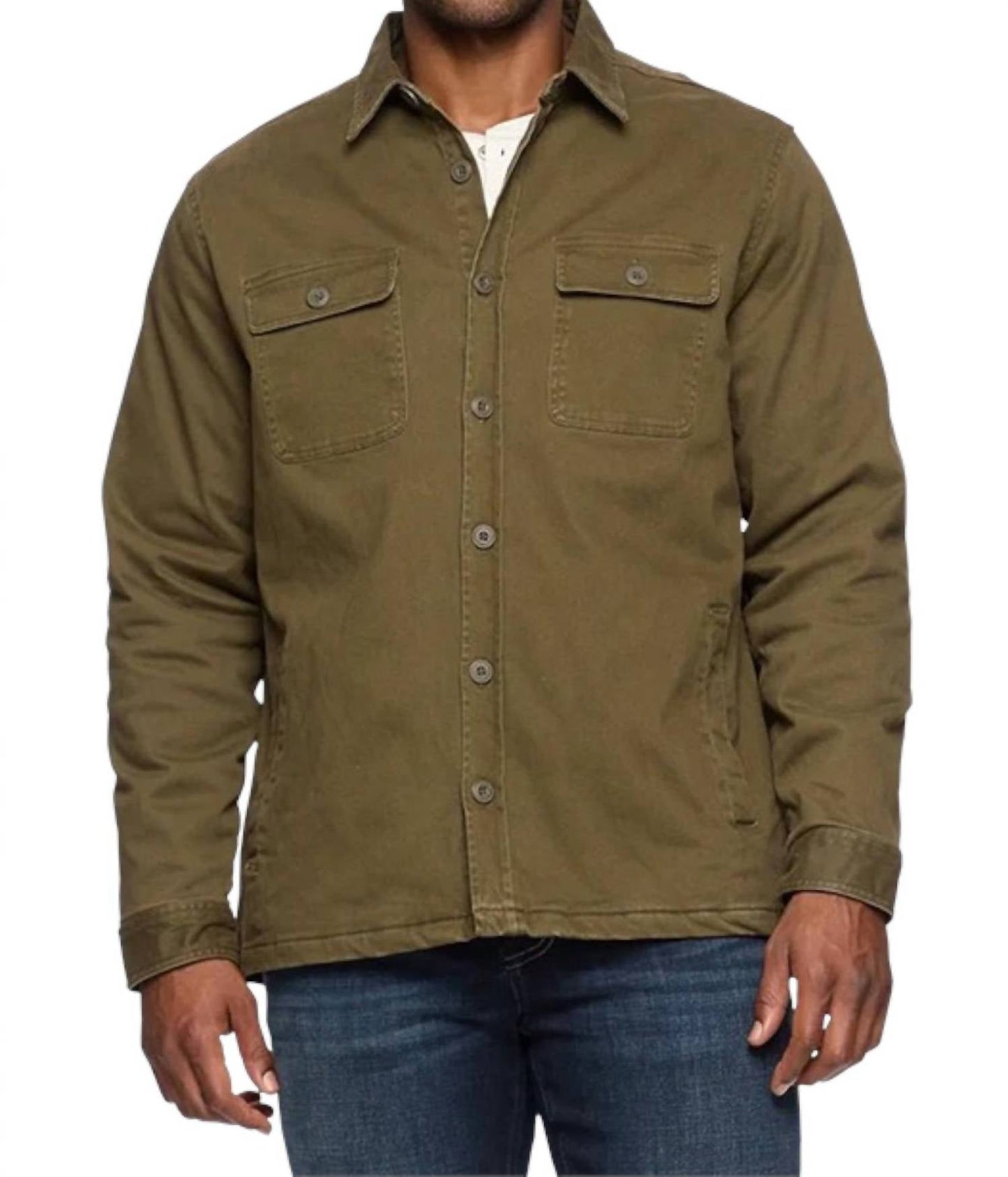 Flags & Anthem - Dunn Stretch Flannel Lined Shirt Jacket