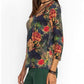 Johnny Was - JANIE FAVORITE 3/4 SLEEVE V-NECK TEE