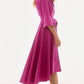 Joseph Ribkoff - Belted High Low Wrap Dress