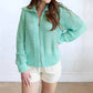 Varley - Eloise Full Zip Knit Sweatshirt