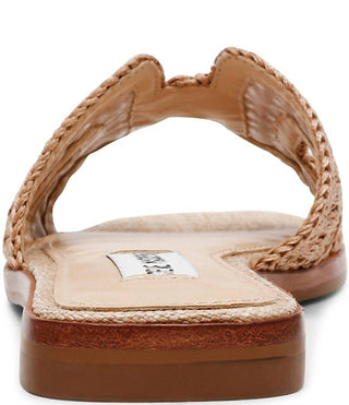 Steve Madden - Women's Hadyn-m Macrame Woven Flat Slide Sandals