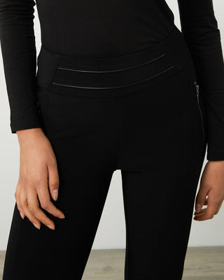 Joseph Ribkoff - METALLIC LEATHERETTE PANT